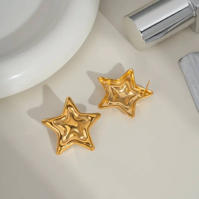 Aretes Dorados Estrella