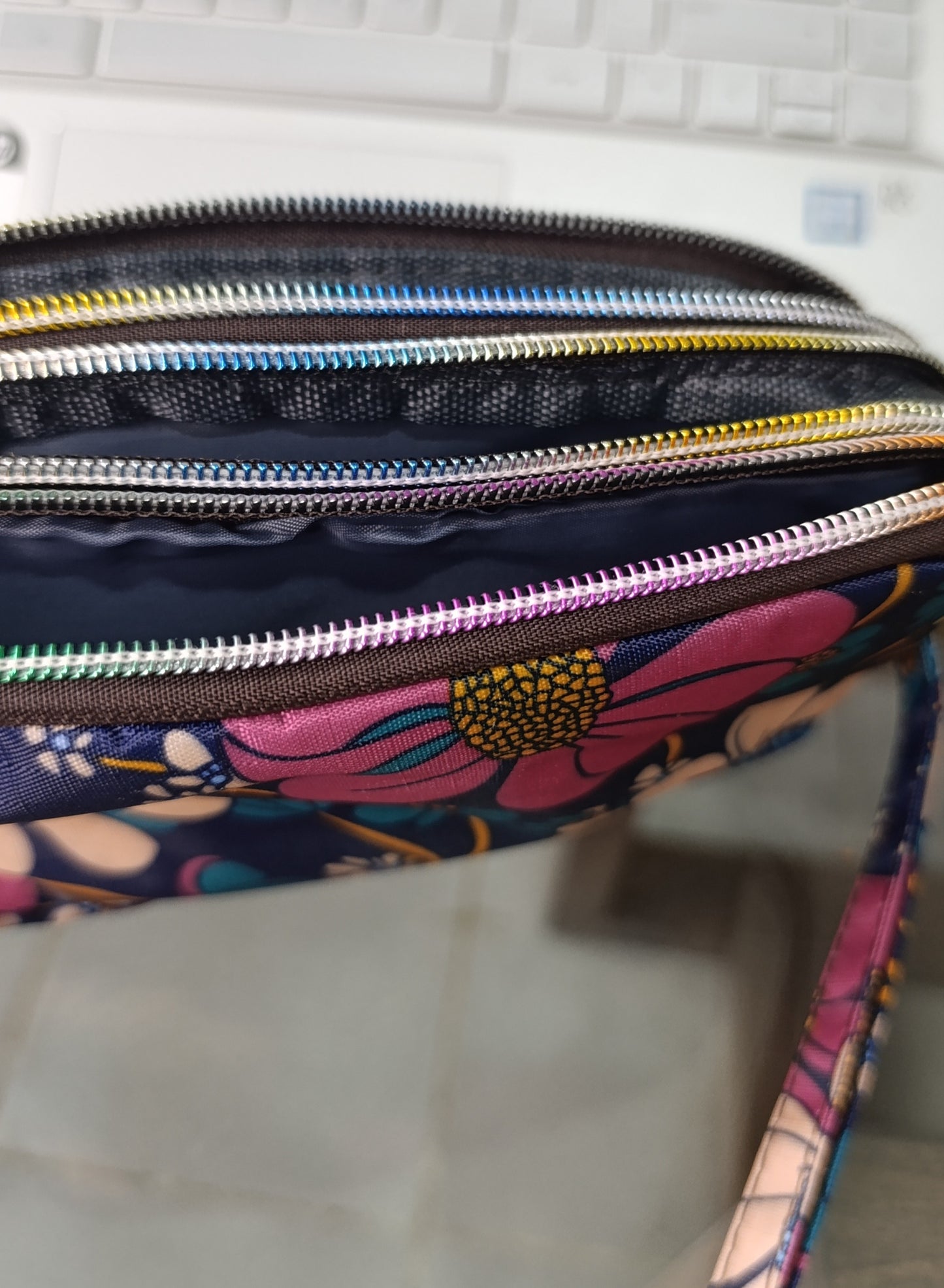 Monedero Flores Multicolor
