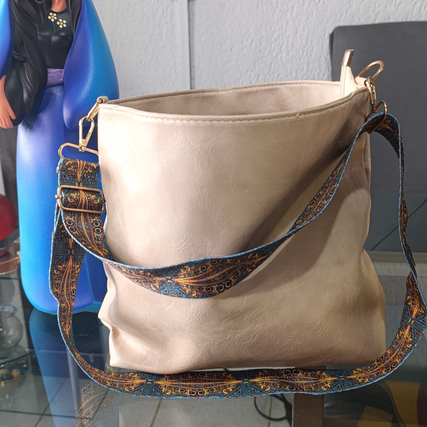 Bolsa Crossbody Beige