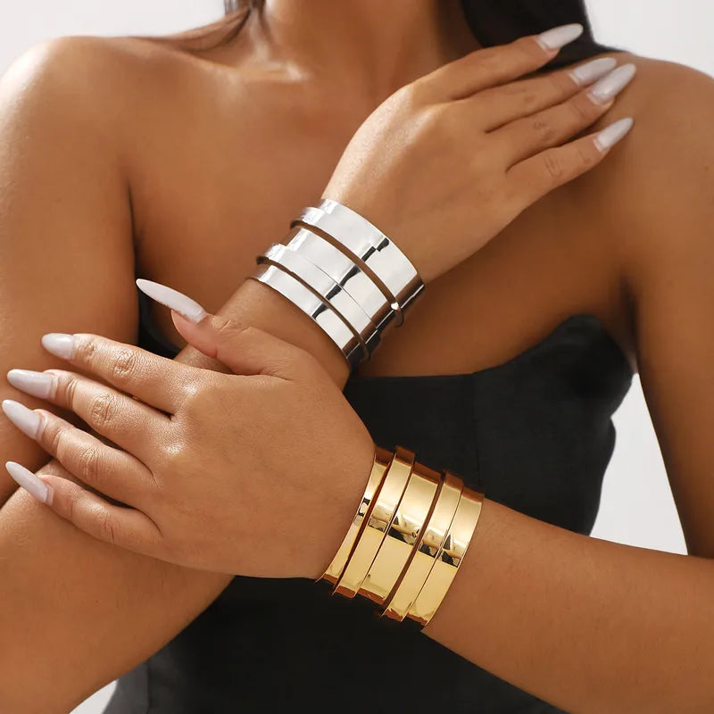 Brazalete Flotante Dorado