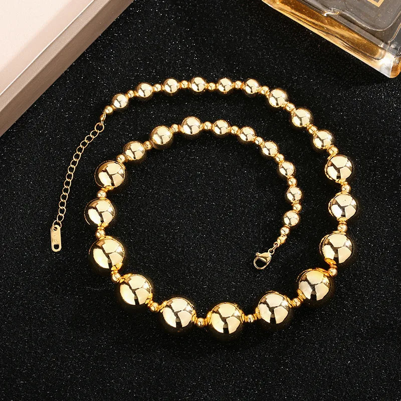 Collar Cuencas Doradas