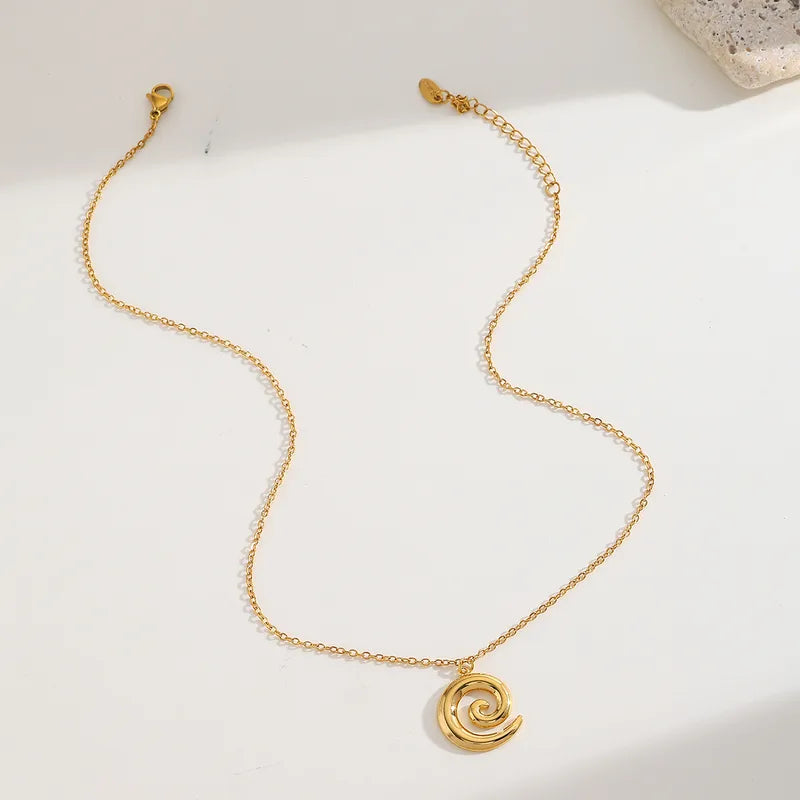 Collar Cadena Dora Dije Espiral