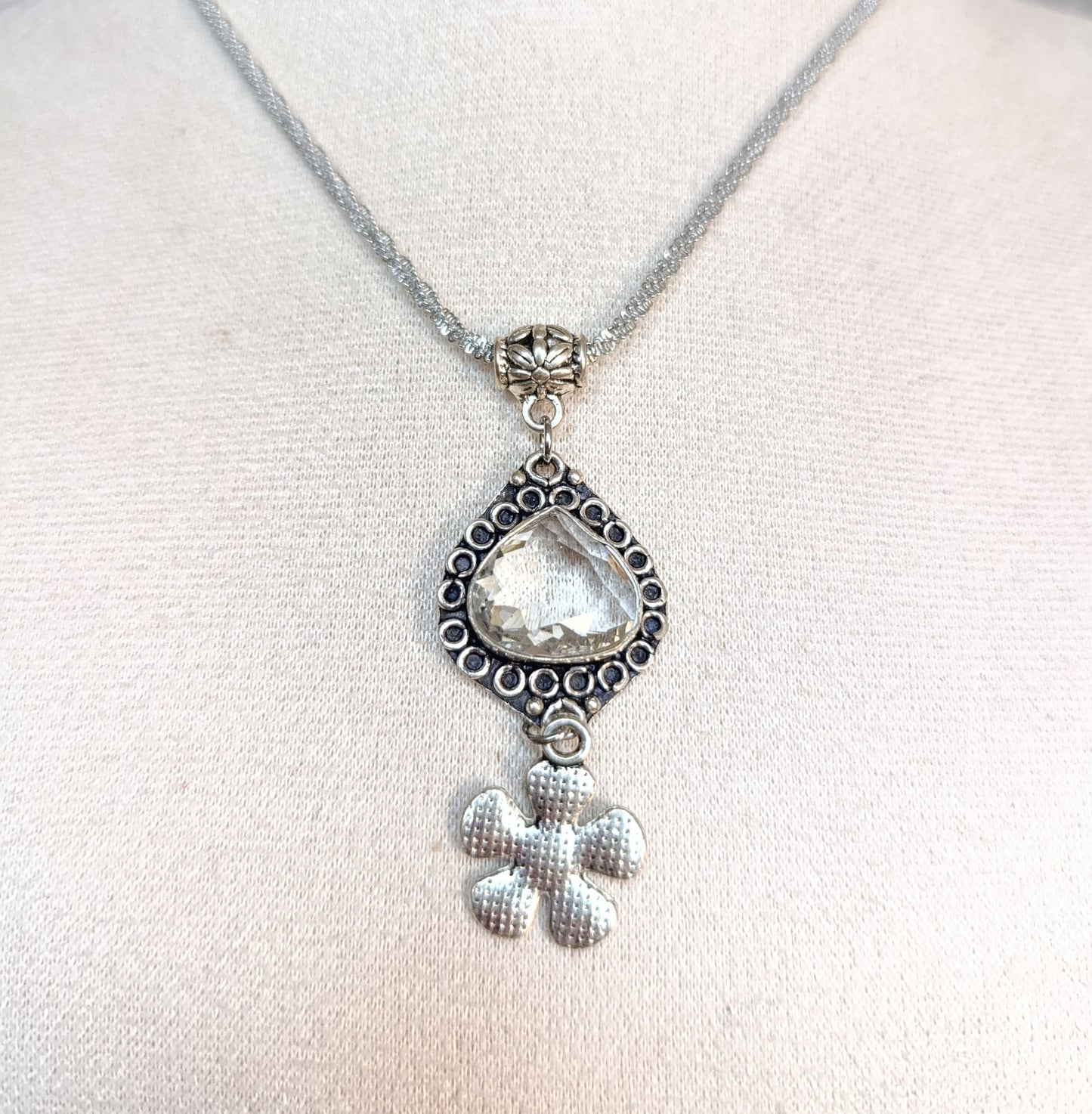 Dije Topacio Transparente