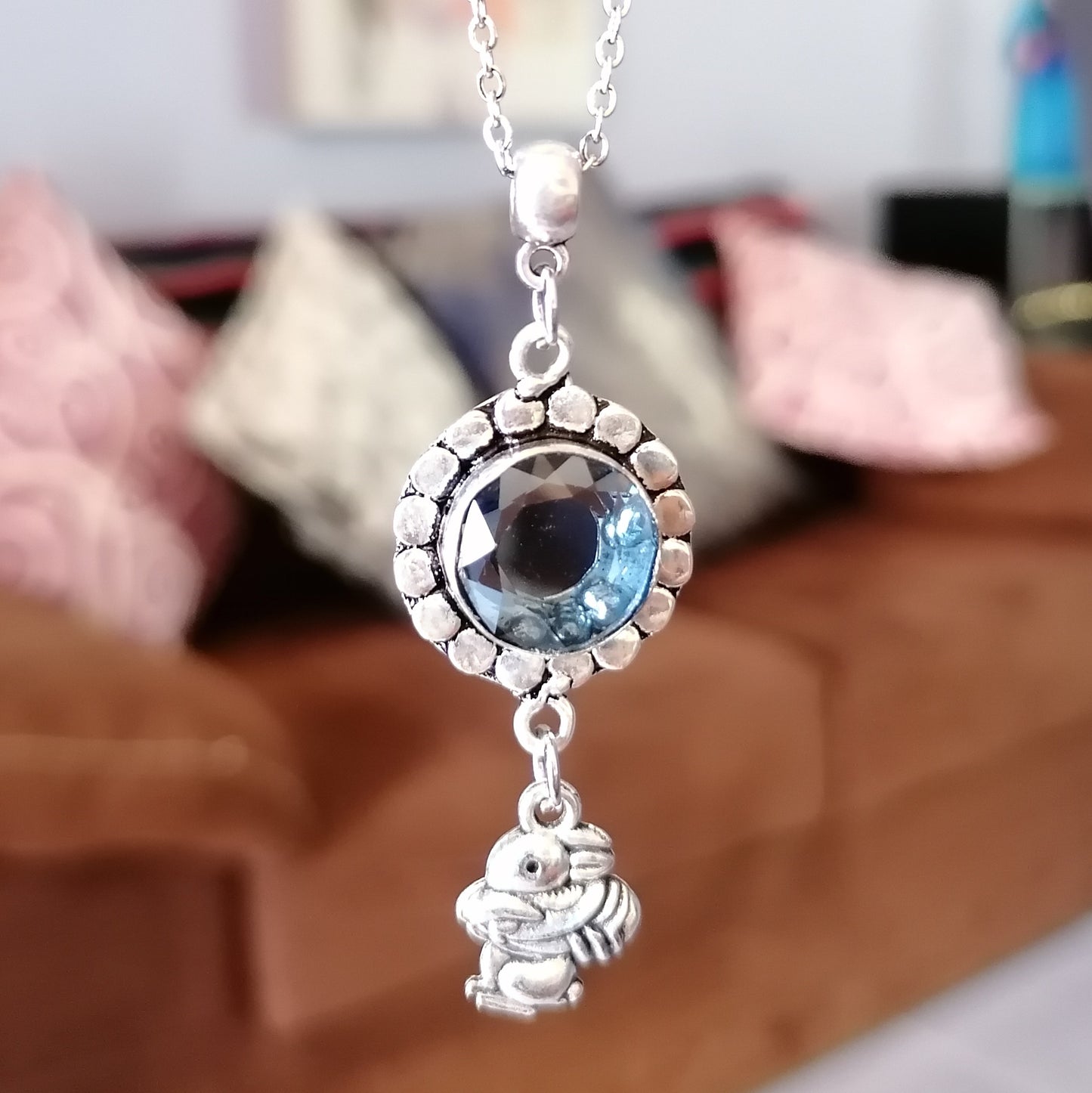 Dije Topacio Azul