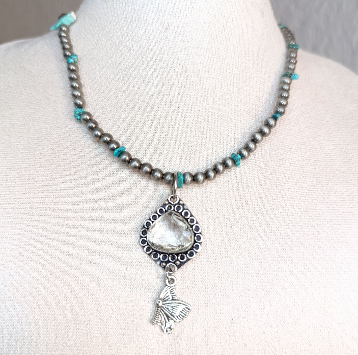 Dije Topacio Transparente