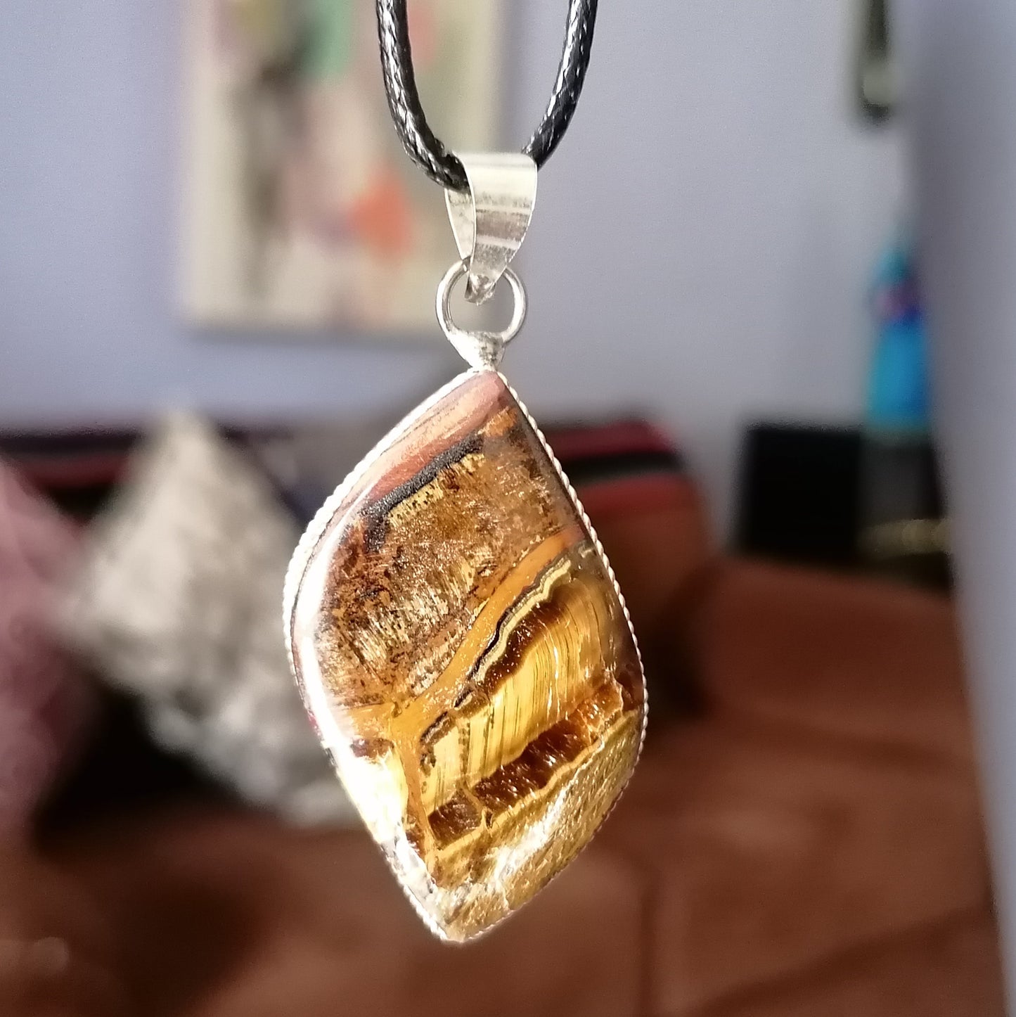 Dije Ojo de Tigre