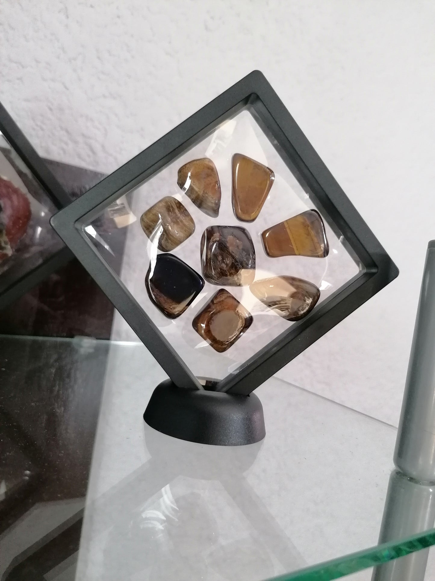 Flor Piedras Minerales Ojo de Tigre