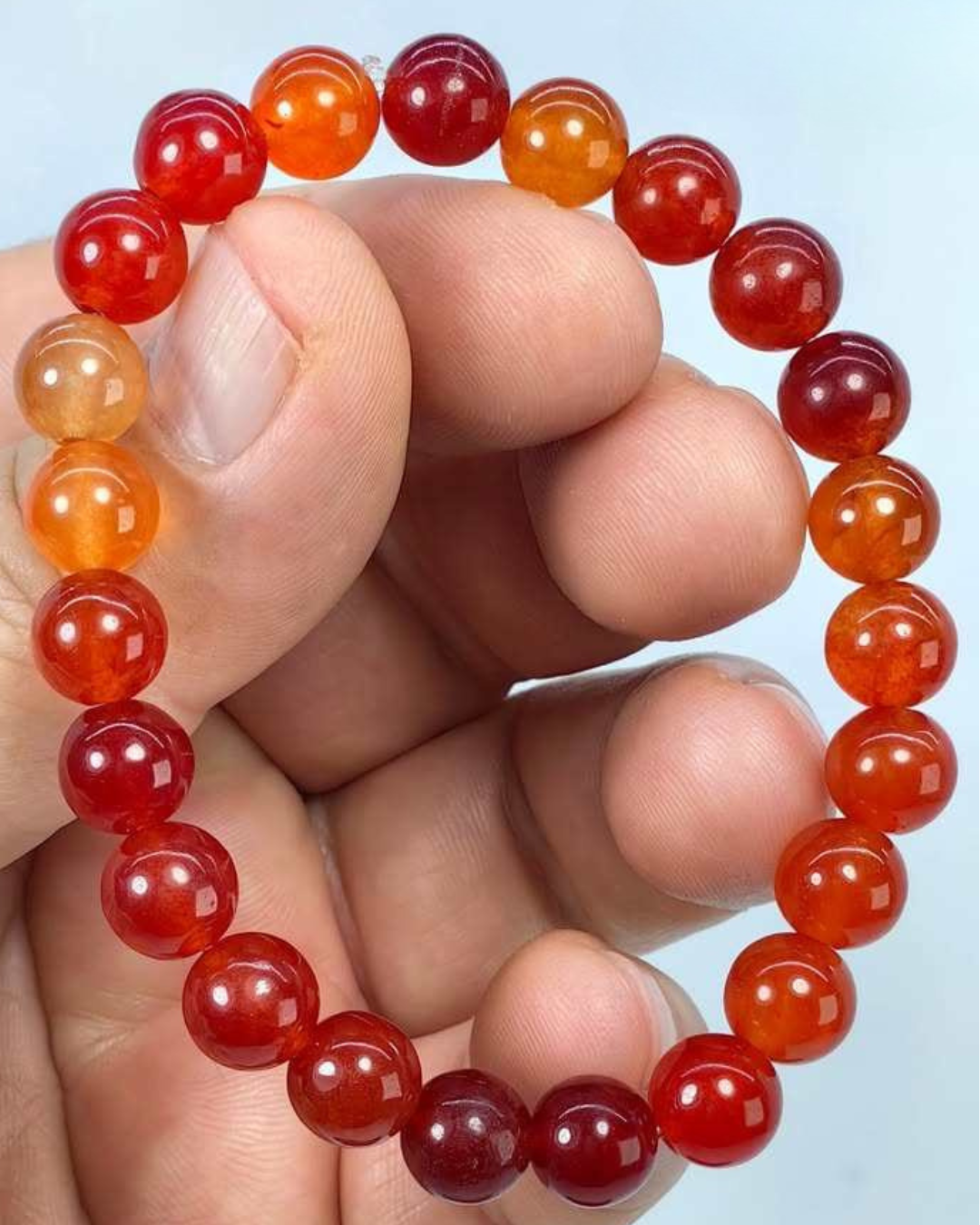 Pulsera Ágata Cornalina