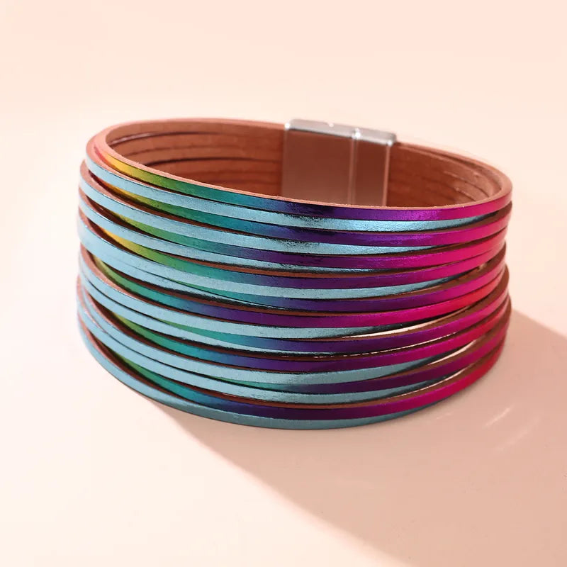 Pulsera Piel Tornasol