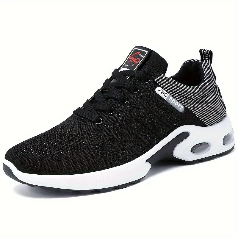 Tenis Deportivo Negros, Gris y Blanco