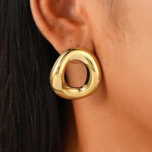 Aretes Dorados Dona