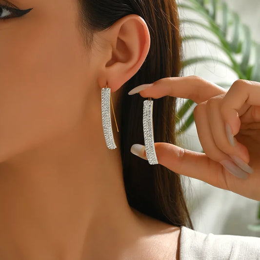 Aretes Largos de Circón