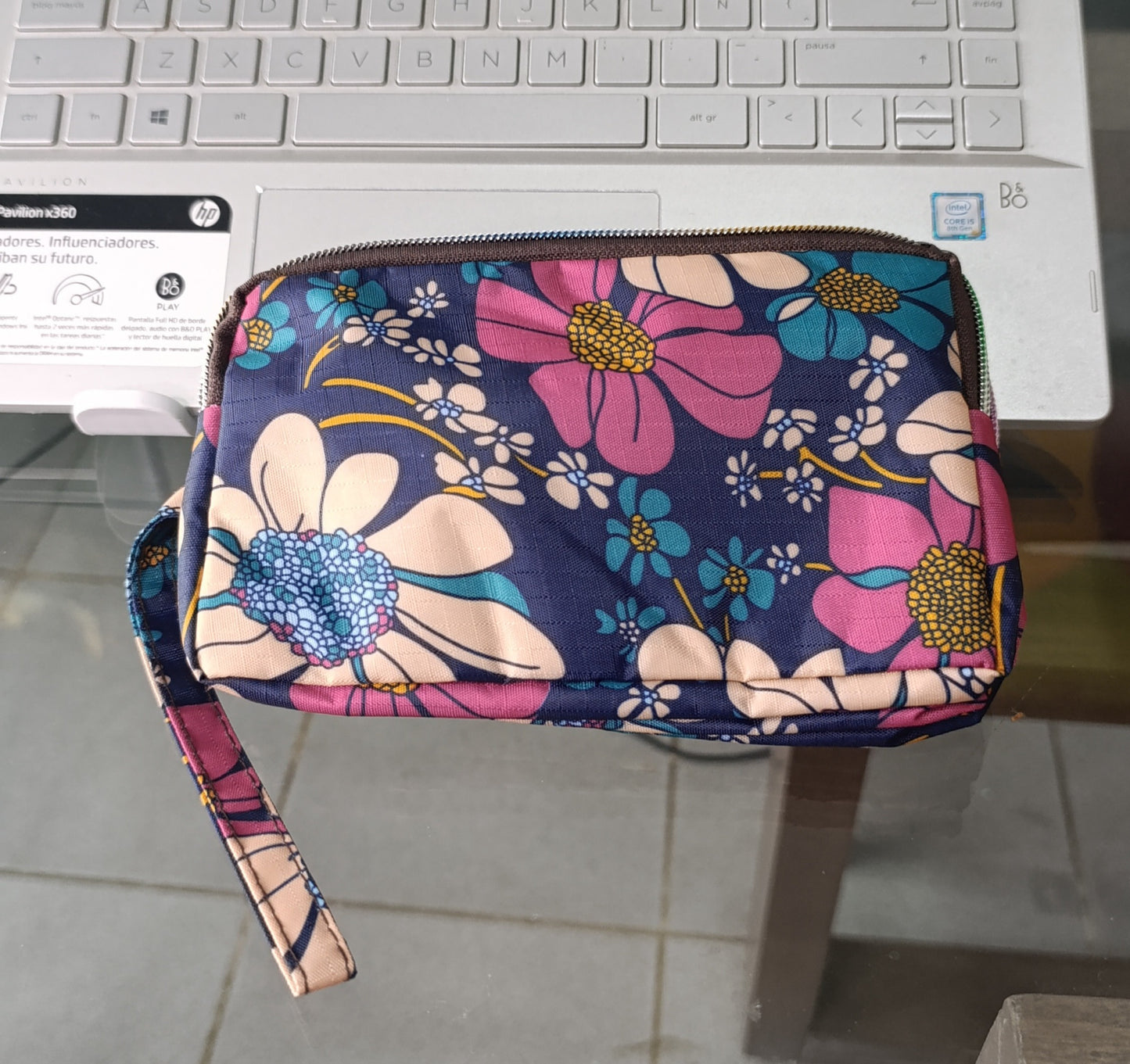 Monedero Flores Multicolor