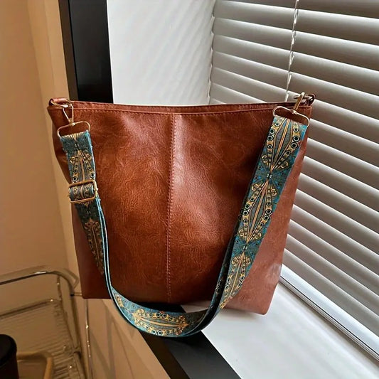 Bolsa Crossbody Marrón