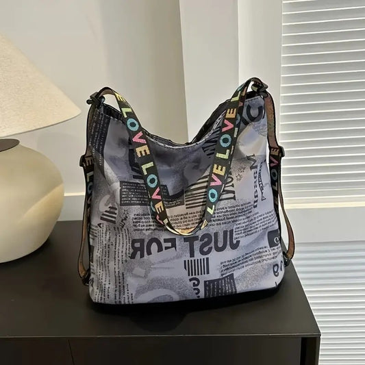 Bolsa Tote Gris