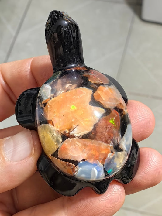 Tortuga con Ópalos