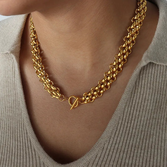Collar Cadena Dorada