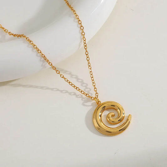 Collar Cadena Dora Dije Espiral