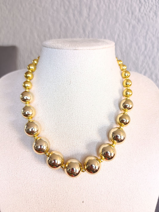 Collar Cuencas Doradas