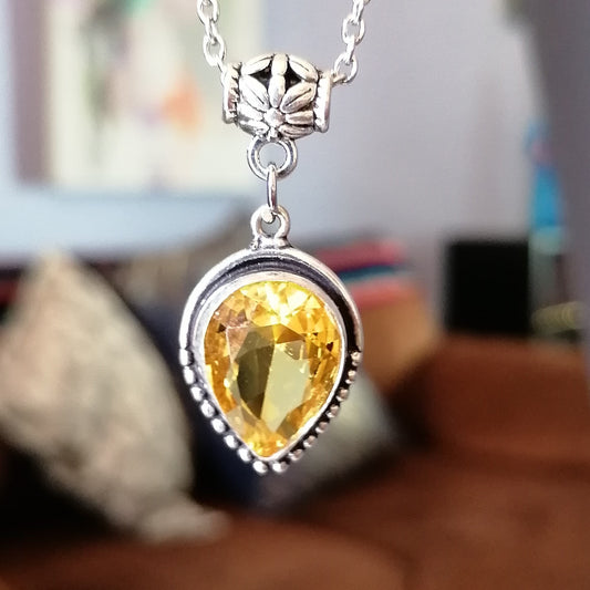 Dije Topacio Amarillo