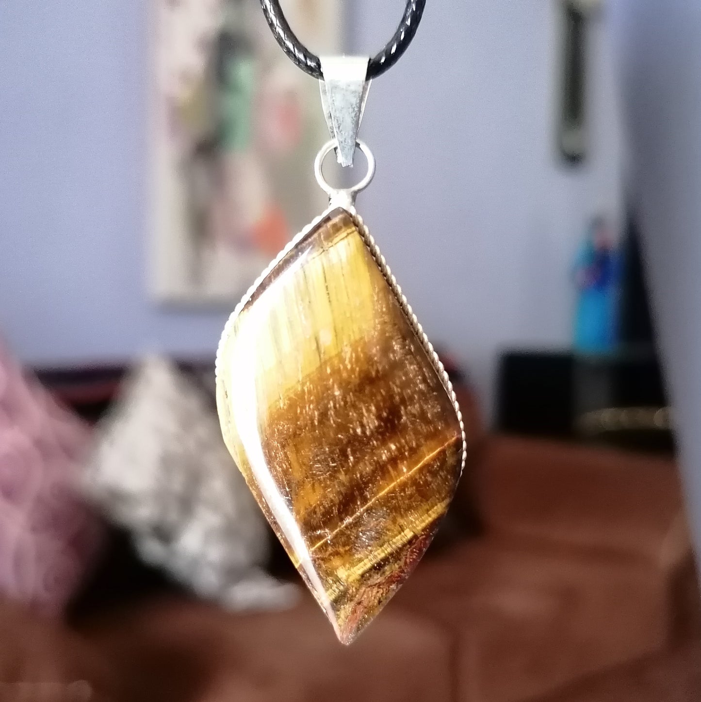 Dije Ojo de Tigre