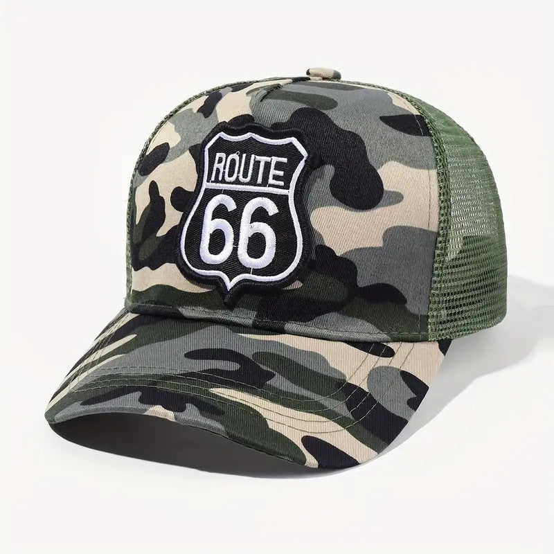 Gorra Béisbol Camuflaje Malla Transpirable