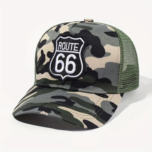 Gorra Béisbol Camuflaje Malla Transpirable