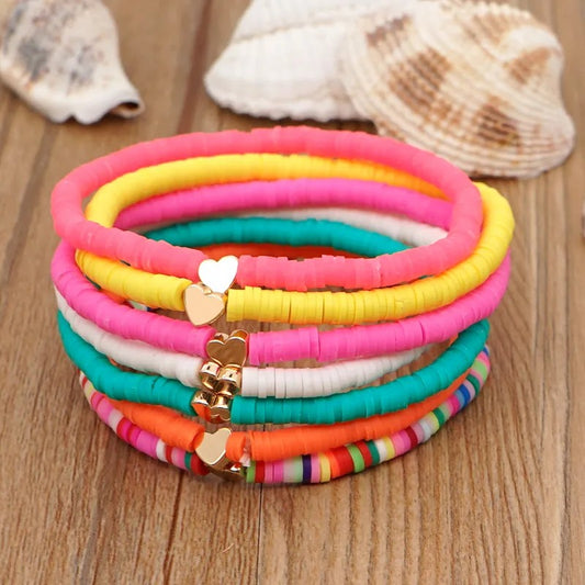 Pulseras Múltiples Multicolor
