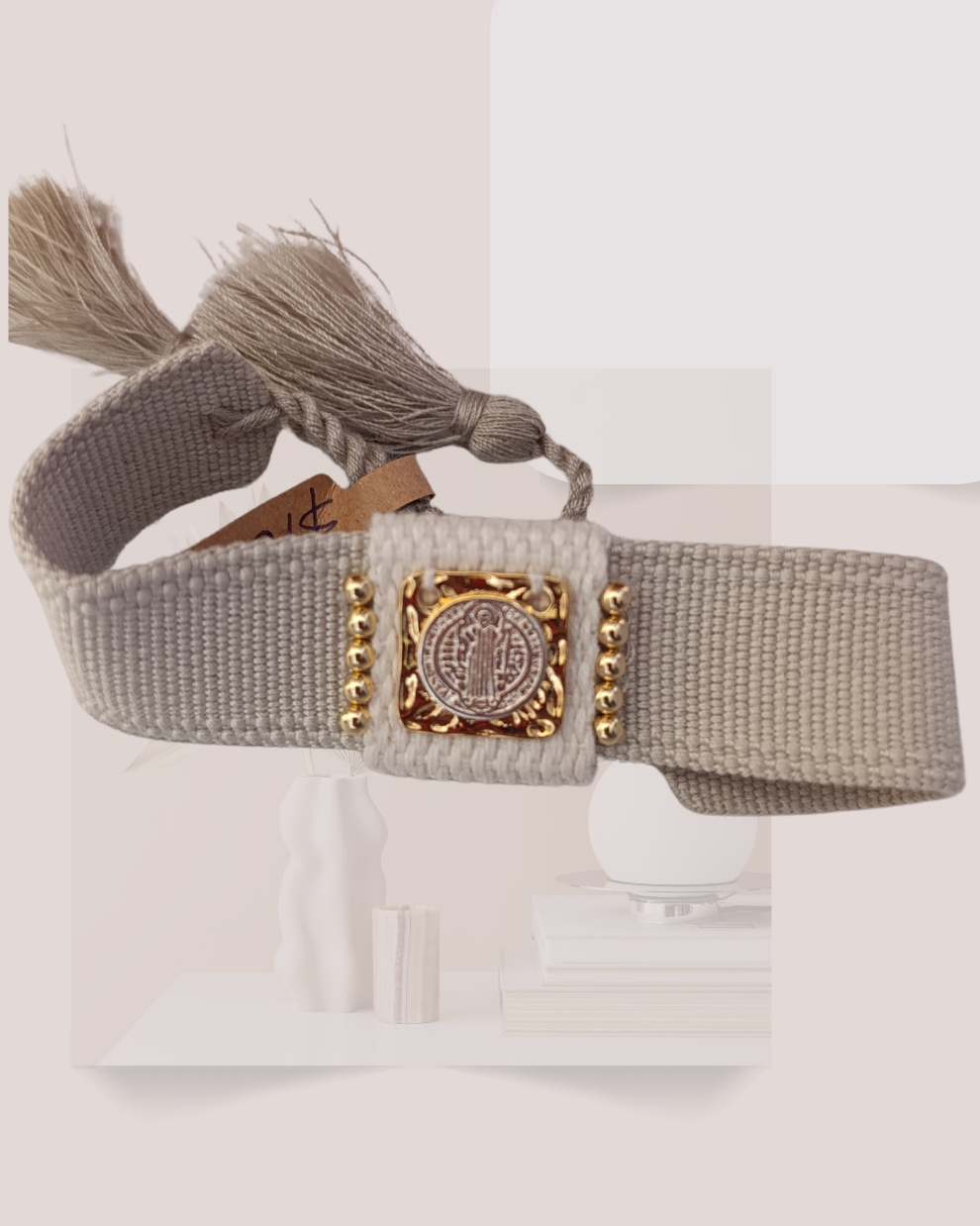 Pulsera Nylon Tejida San Benito