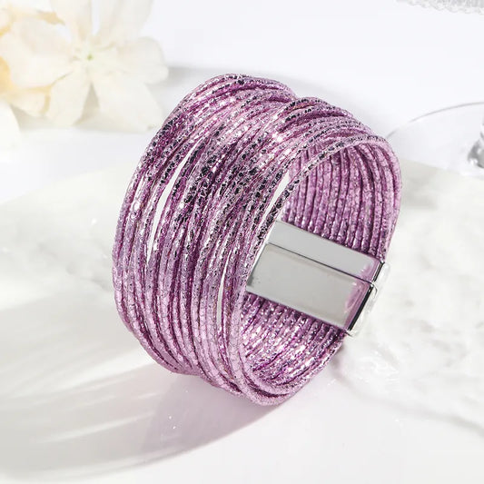 Pulsera Piel Rosada