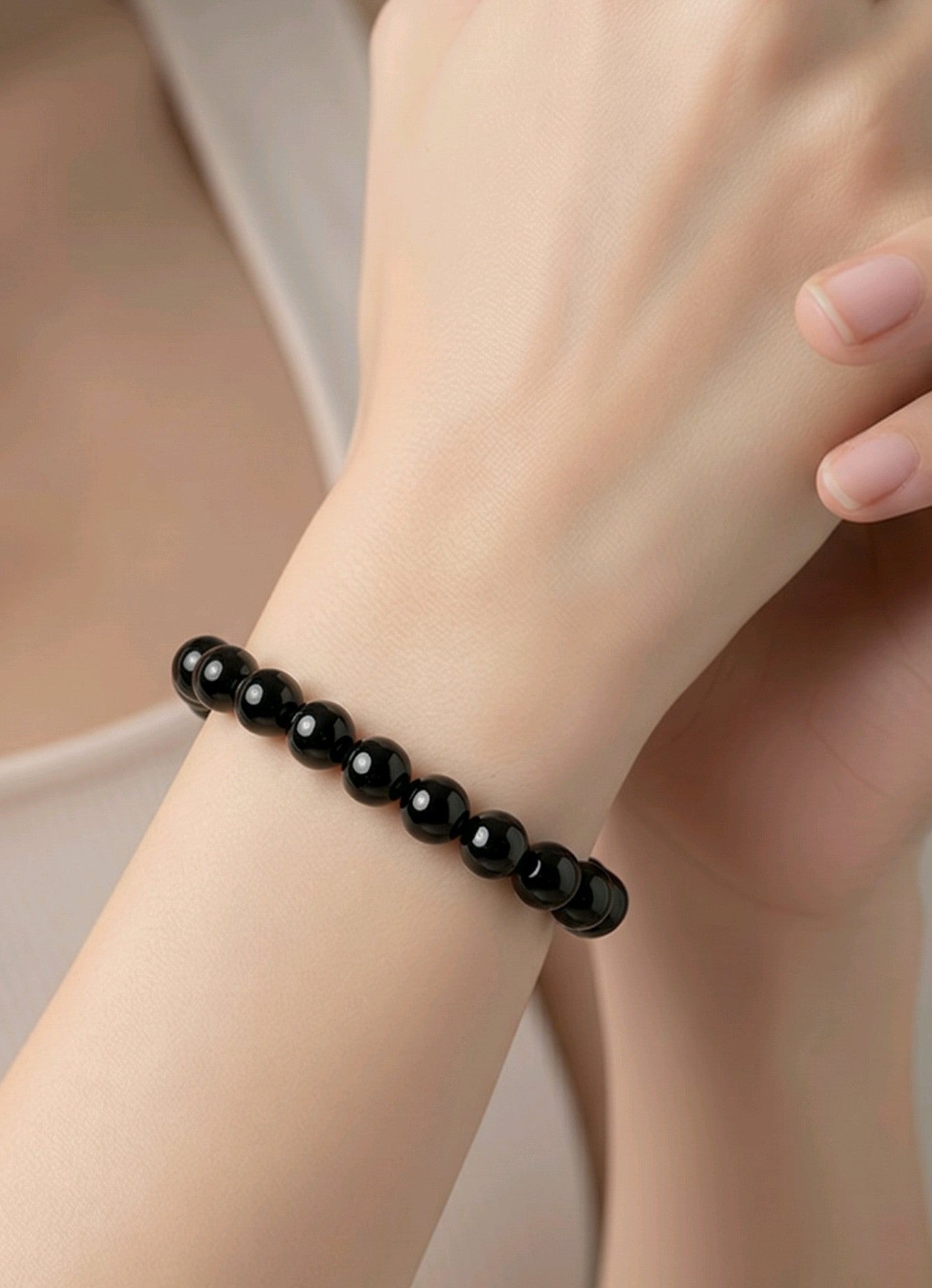 Pulsera Ágata Negra