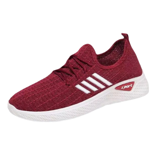 Tenis Calcetín Rojo Quemado